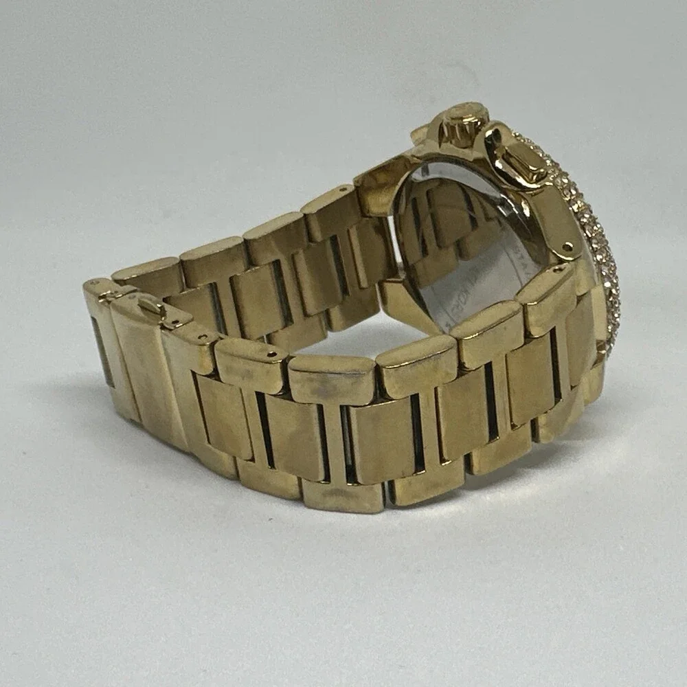 Michael Kors Bradshaw MK5756 Women Gold Stainless Steel Analog Dial Watch HME596